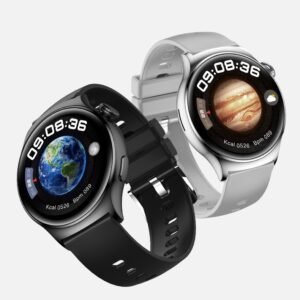 Toppingdom R30 Smart Watch – Round Screen, Bluetooth Call & Dual Strap